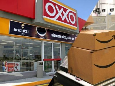 oxxo y amazon